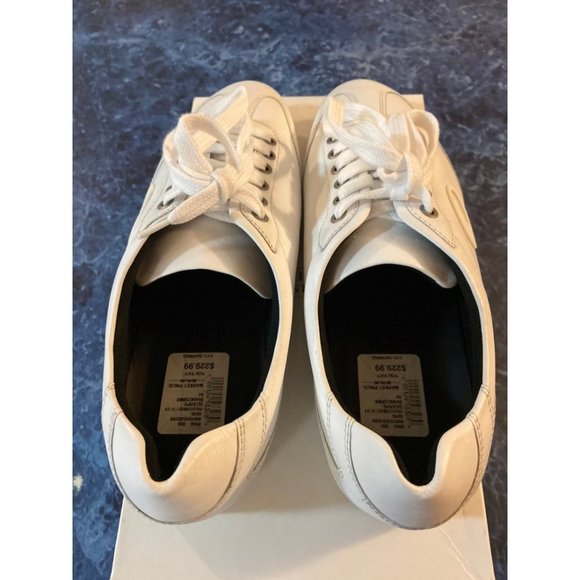 VERSACE COLLECTION SCARPE WHITE LEATHER - Picture 3 of 9